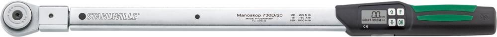 Drehmomentschlüssel elektromechanisch730DR/4040- 400Nm 3/4" 14x18mm Stahlwille