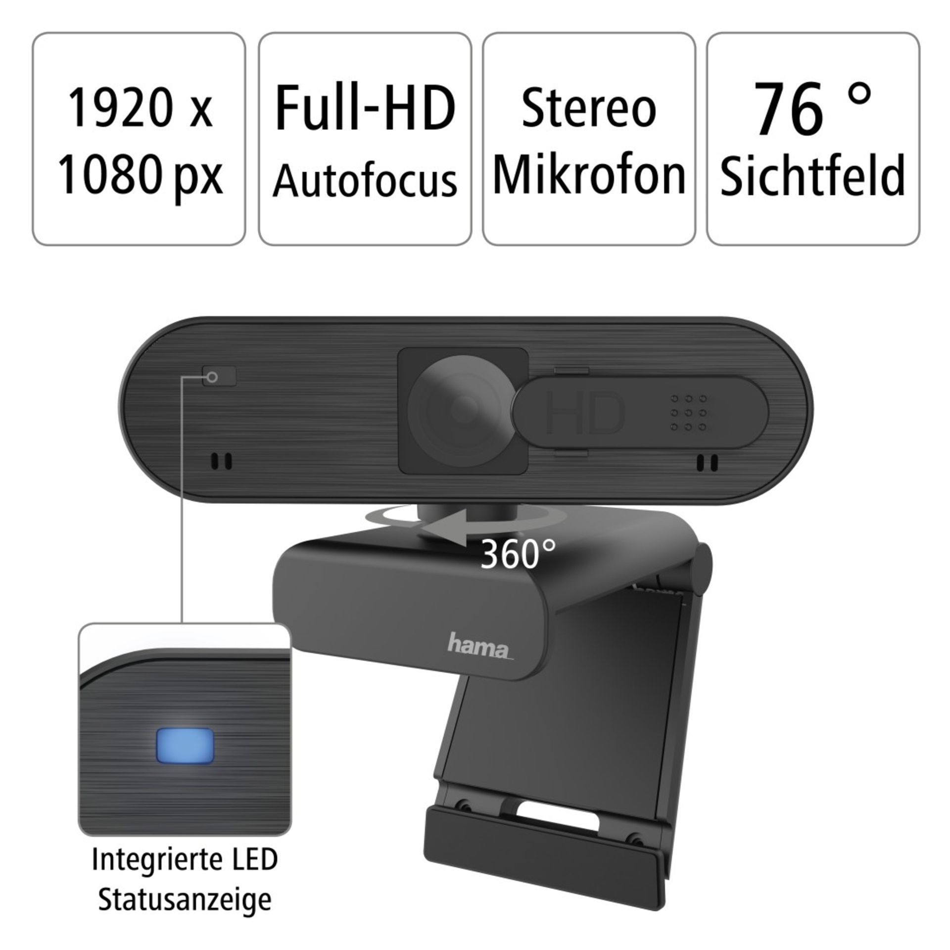 Webcam C-600 Pro