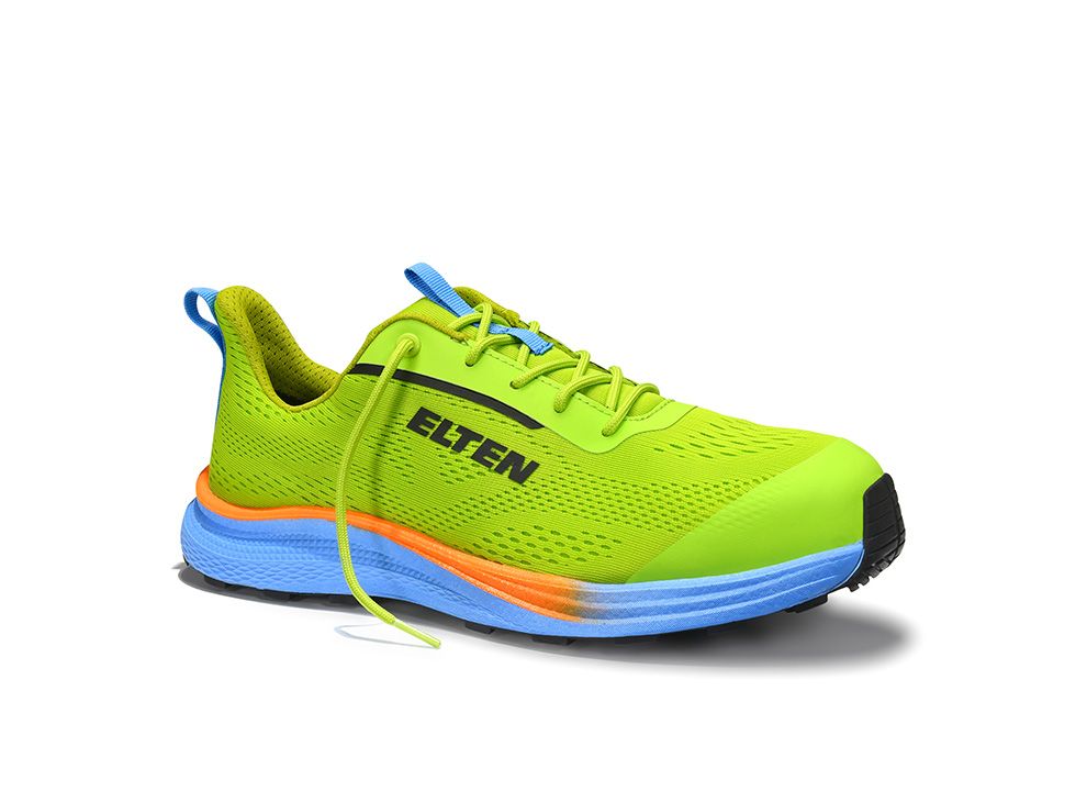 ELTEN Sicherheitshalbschuh TAVIXX XXFE lime-blue Low ESD S1, Gr. 36