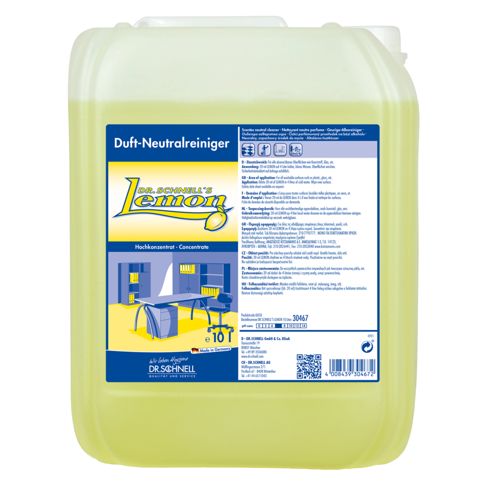 DR.SCHNELL´S LEMON Kanister 10 Liter