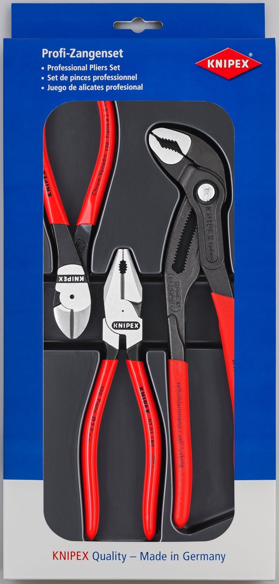KNIPEX Zangensatz, poliert
