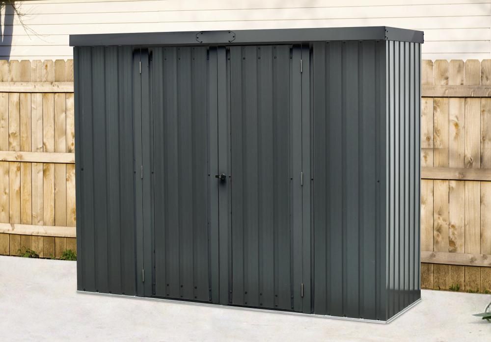 Geräteschrank m.Flachdachinkl. Zubehör226 x 81 x 180 cm