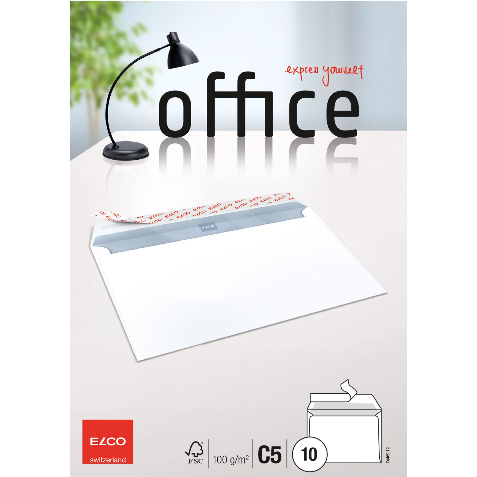 Briefumschlag Office C5 oF hk weiß 10 St./Pack.