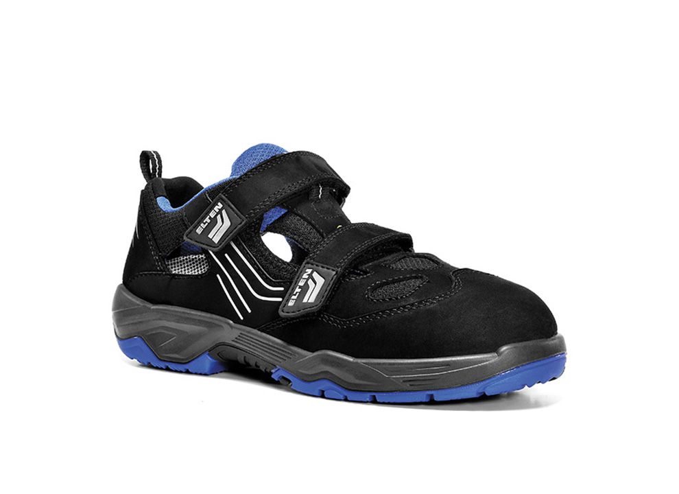 Sicherheitssandale AMBITION blue Easy ESD S1, Gr. 36