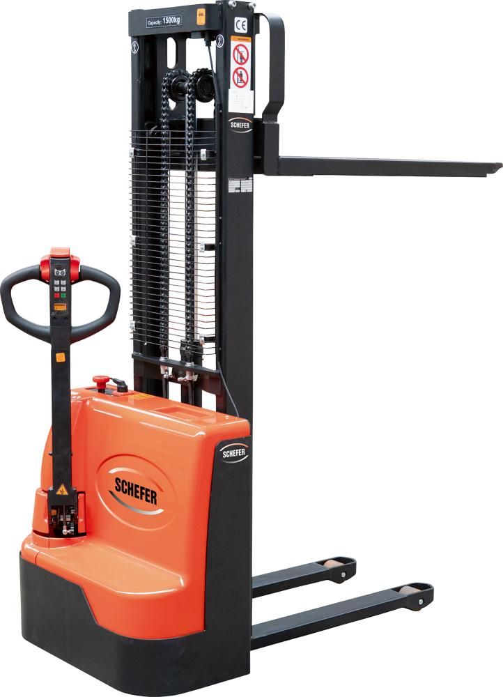 Elektrostapler EGV ECO Gabellänge 1125 mm Bereifung PUR Tragkraft 1500 kg