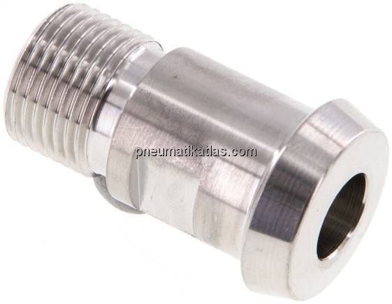 Kegelstutzen (Milchgewinde) 22mm Kegel-G 3/8", 1.4404