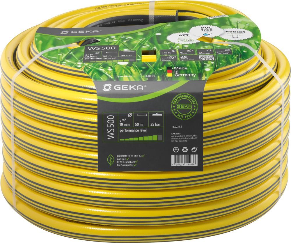 Wasserschlauch WS500 3/4"/19 mm 50 m GEKA plus