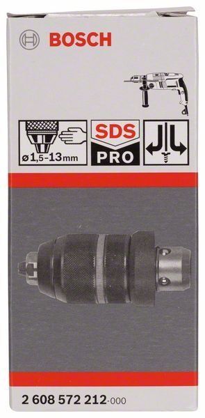 Bosch Schnellspannbohrfutter mit Adapter,