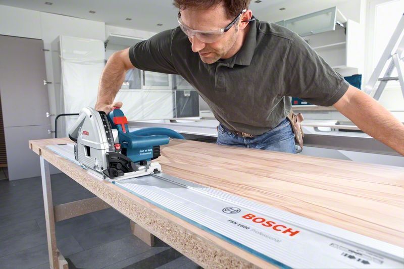 Bosch Tauchsäge GKT 55 GCE + FSN 1400