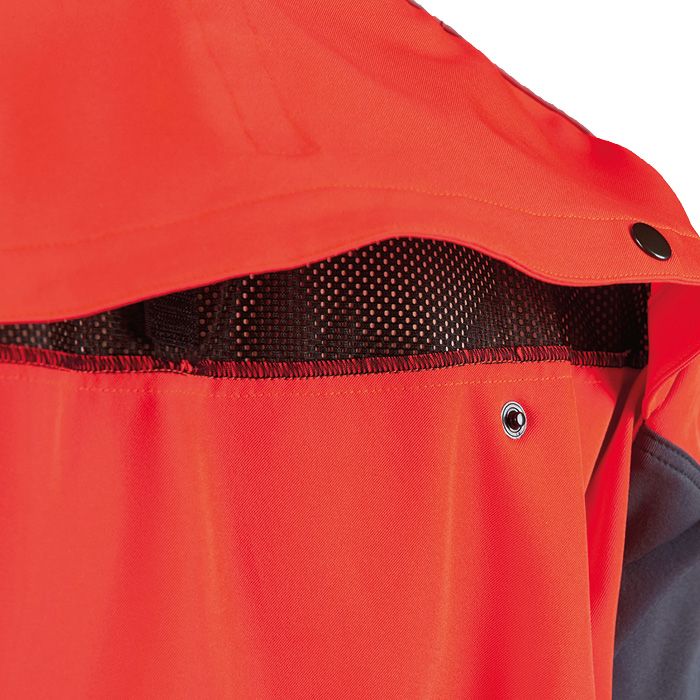PSS X-treme Stretchjacke Vectran nenrot/grau - Gr. 3XL