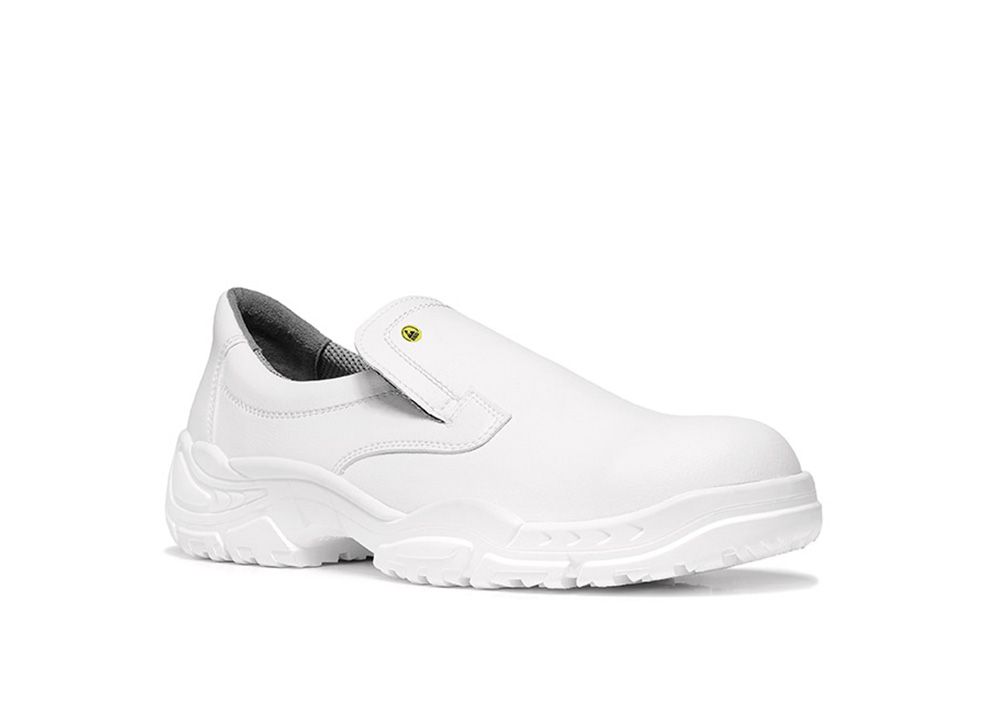Sicherheitshalbschuh WHITE Slipper Low ESD S2, Gr. 39
