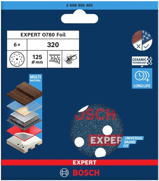 BOSCH Folienschleifscheibe