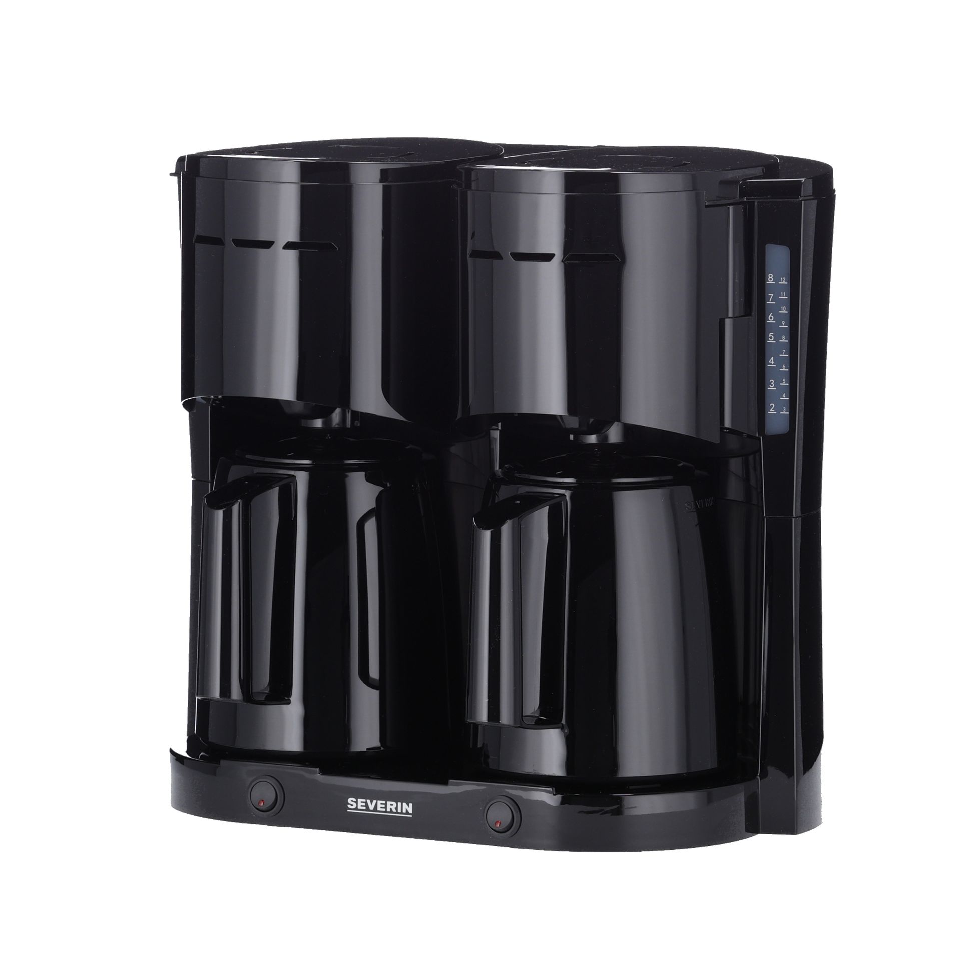 Duo-Filterkaffeemaschine sw