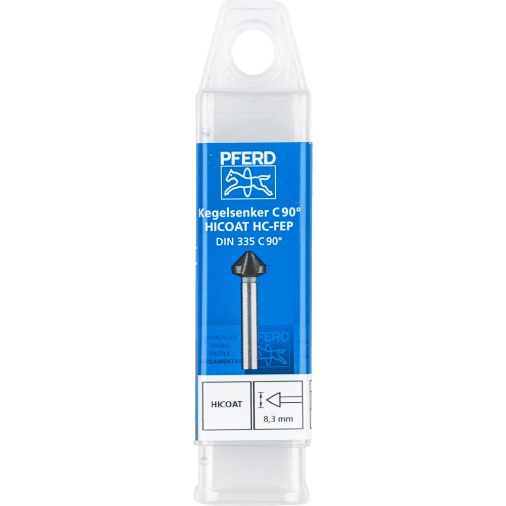 PFERD Bohr- und Senkwerkzeuge KES HSS DIN 335 C90° HC-FEP 8,3
