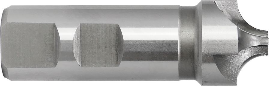 HSS-Co8-Viertelkreisfräser Ø 10,00 mm, ER 1,50, 4Z