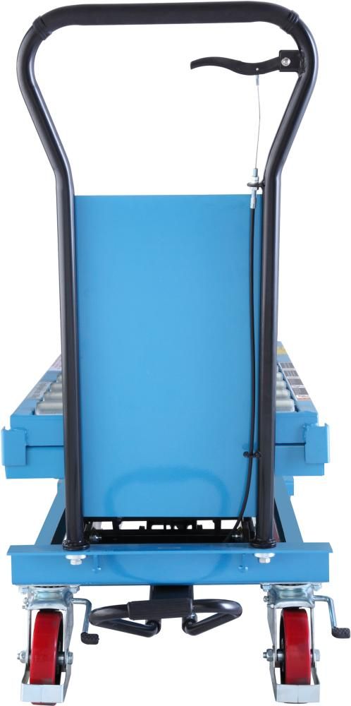Hubtischwagen m. Rollenb.Tischmaß: 1025x535 300 kg Tragfähigkeit