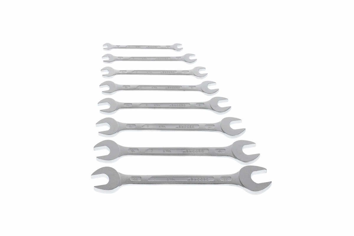 6-8 Doppelmaulschlüssel-Satz 8-teilig 6-22 mm