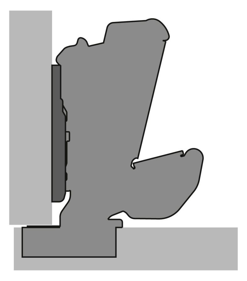 HETTICH Weitwinkelscharnier Sensys 8657i