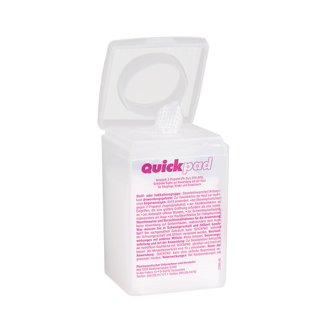 Quickpad-Alkoholtupferspender à 150 Tupfer