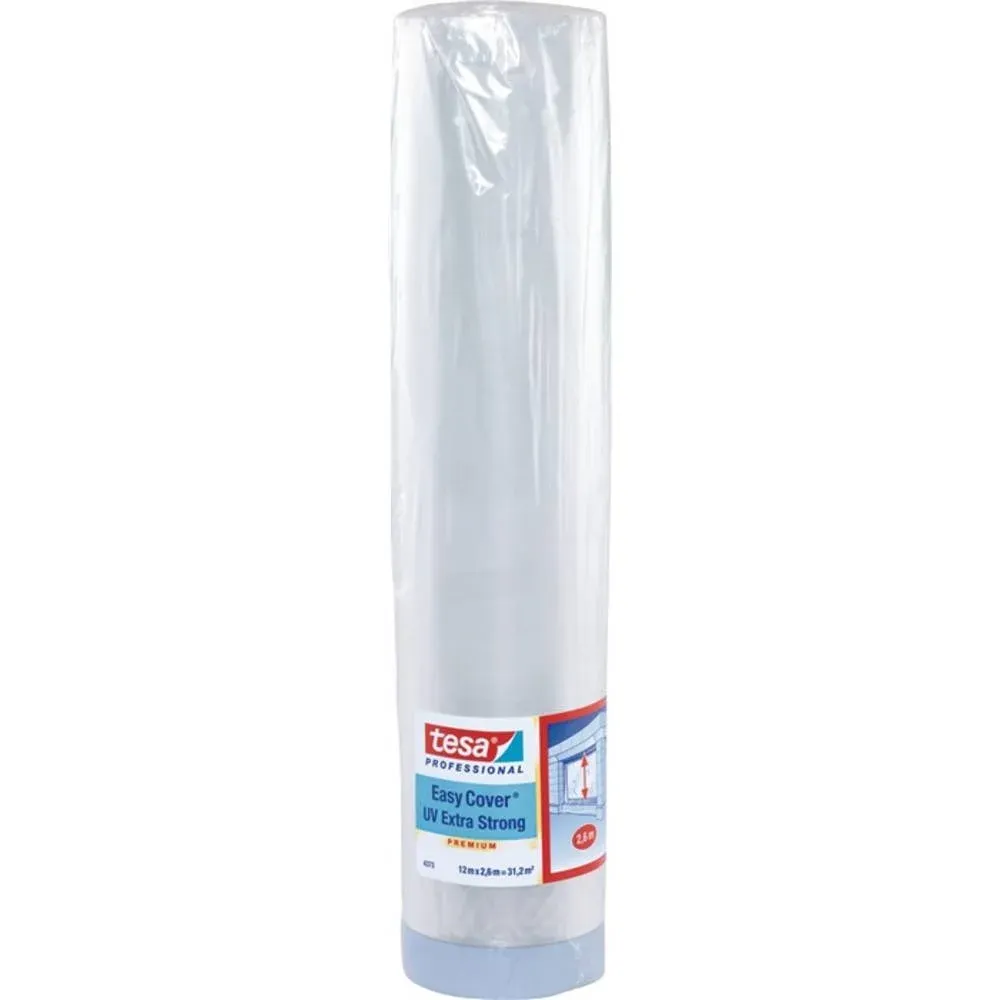 TesaEasy Cover 4373 UV extra stark, 12mx2600mm, lichtdurchl. Folie
