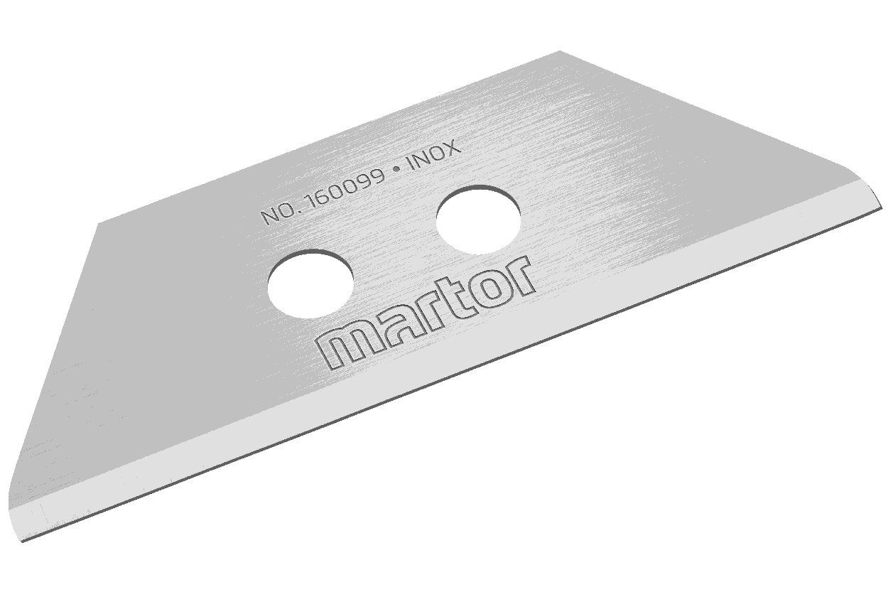 MARTOR Ersatzklinge TRAPEZKLINGE 160099 Breitschliff | 10 Stück