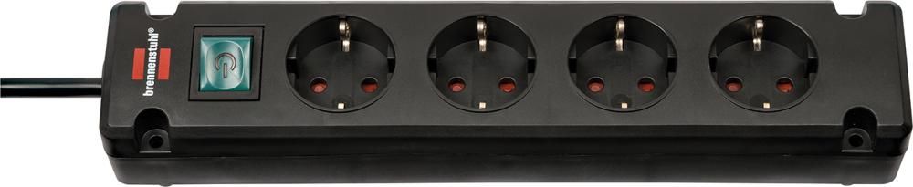 Steckdosenleiste 4-fach H05VV-F3G1,5 1,5m Bremounta USB Brennenstuhl