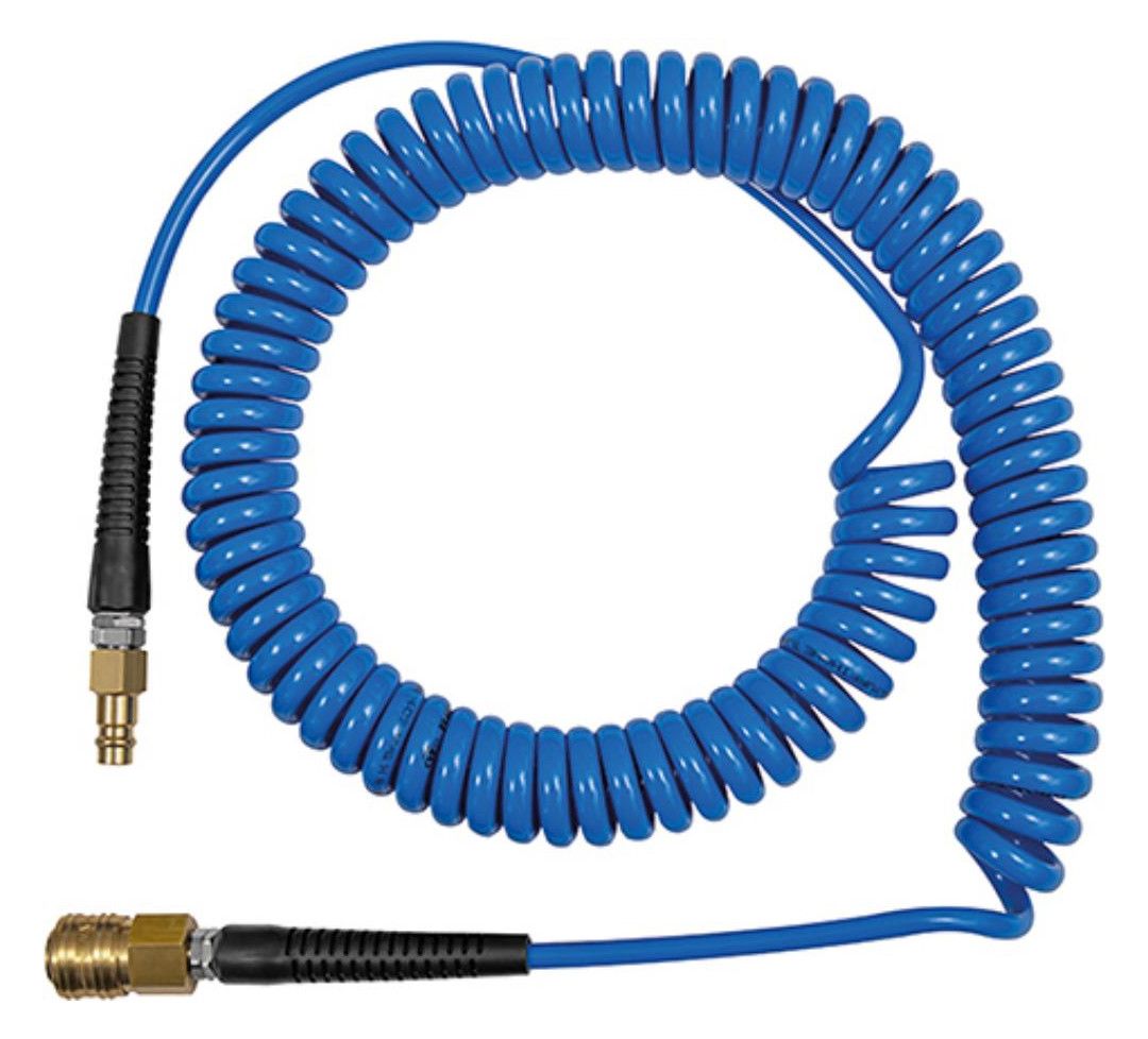 RIEGLER PU-Spiralschlauch, 10,0m
