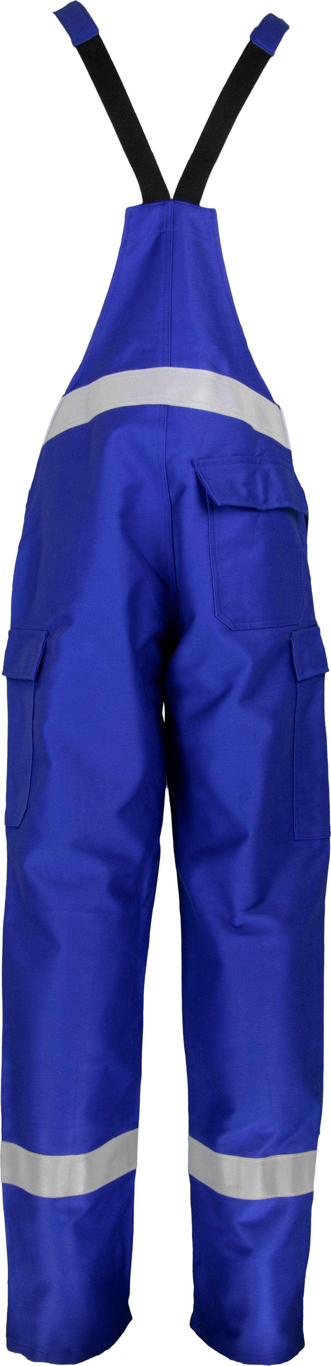 Schweißerschutz-Latzhose SECLH01, blau, Gr. 46