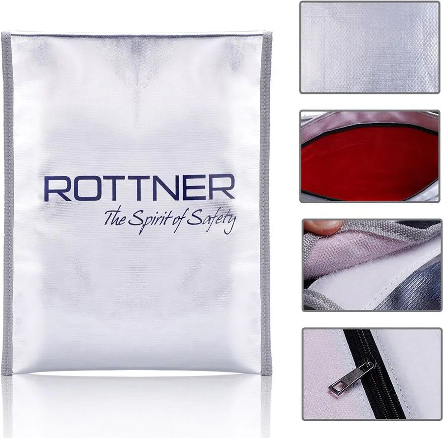 ROTTNER feuerfeste Dokumententasche