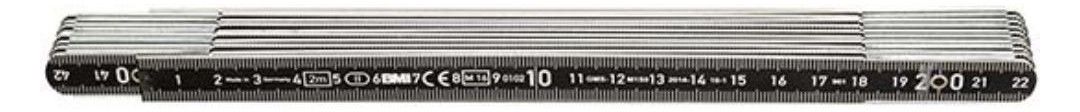 BMI Leichtmetallgliedermaßstab, EG II