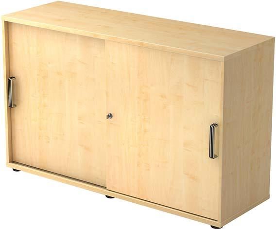 Schiebetürenschrank 120x40x74,8cm Ahorn