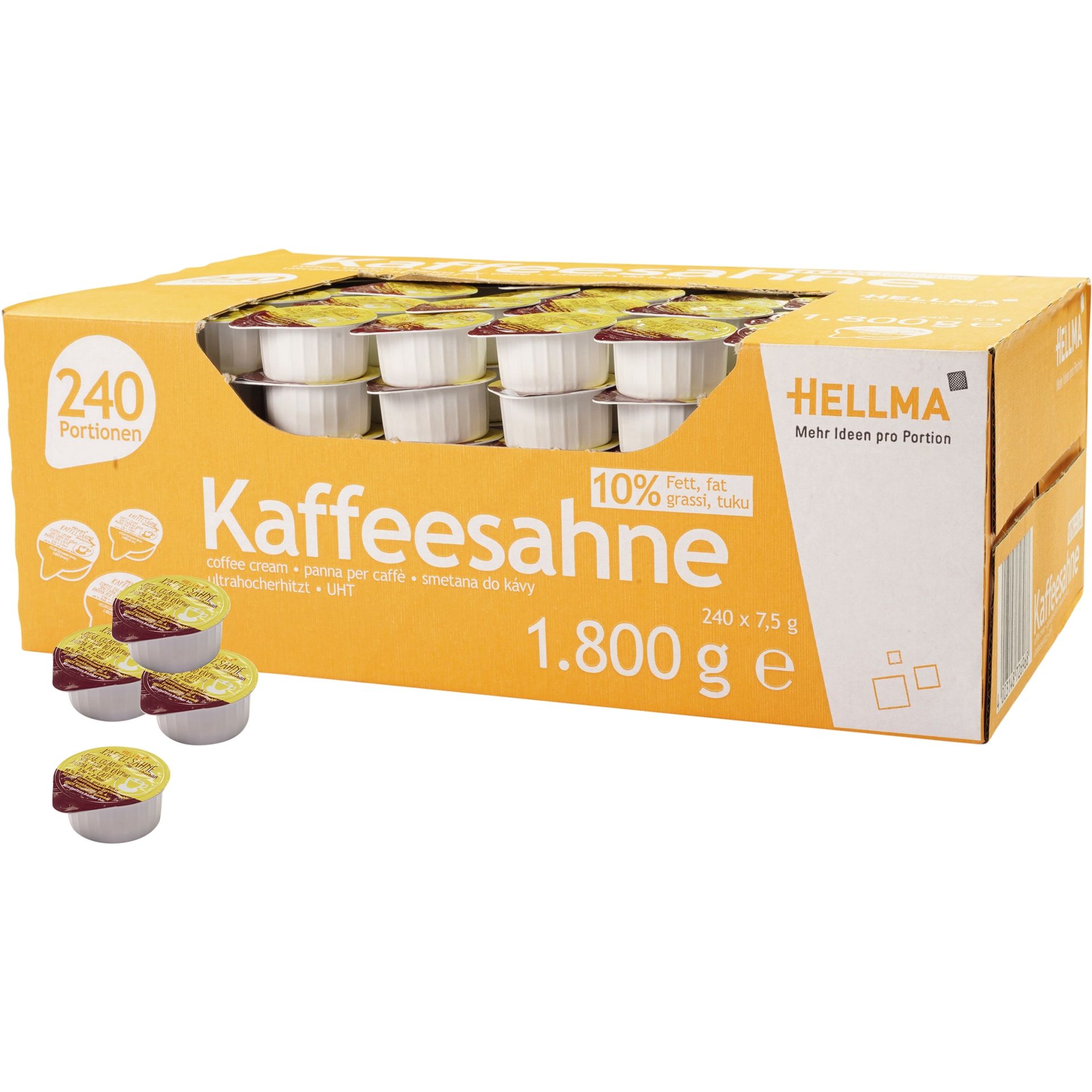 Kaffeesahne 10Prozent 7,5g 240 St./Pack.
