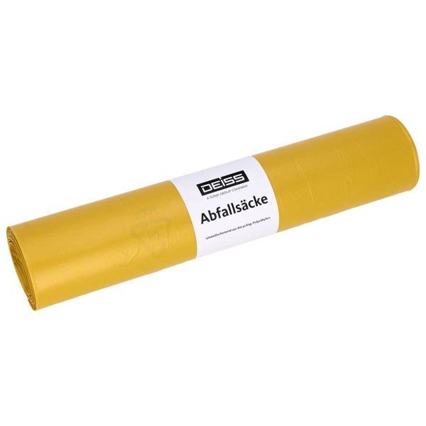 Abfallsäcke aus HDPE 1A-Material, 120 l  - RL=50Stk, KT=10RL, PAL=56KT