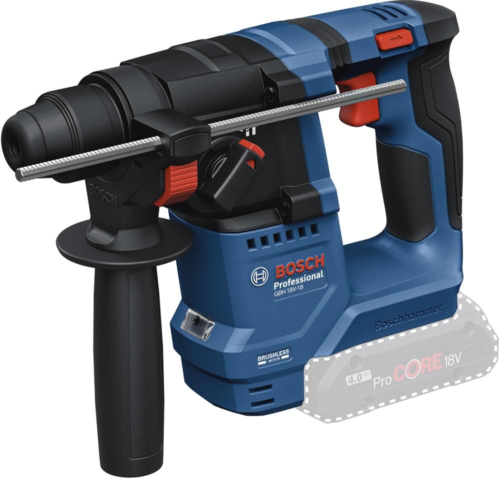 Akku-Kombihammer solo GBH 18V-18 Bosch ohne Akku ohne Ladegerät Karton