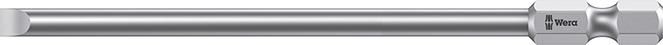 Wera Bit zähhart 1/4" DIN 3126 E6,3 Schlitz