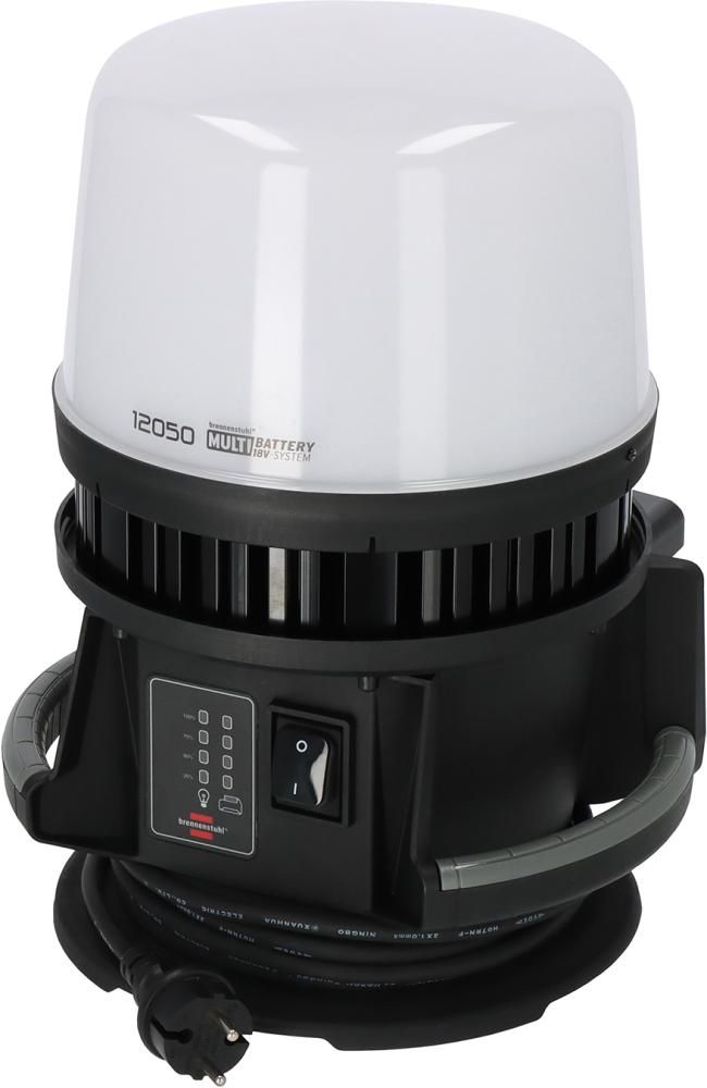 Brennenstuhl Multi Battery LED 360° Hybrid Baustrahler 12050 MH