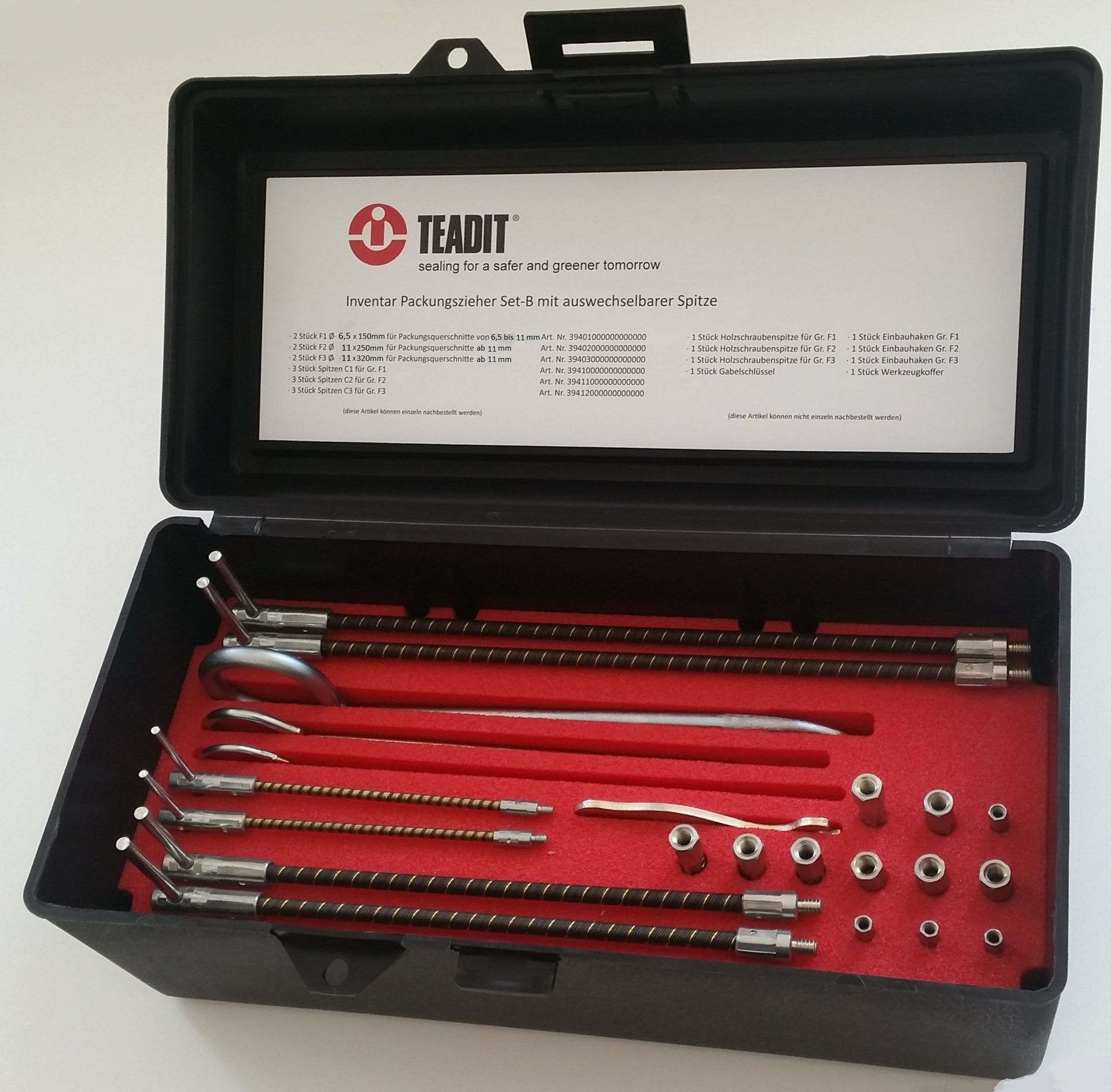 Teadit® Set B Packungsziehersatz