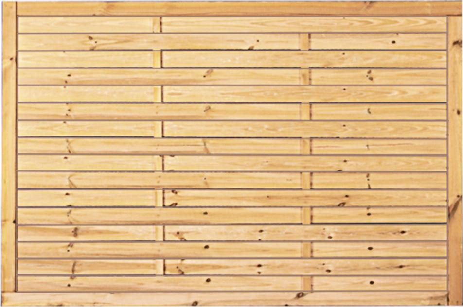 Lamellenzaun 180 x 120 cmRahmen 34/54 mm, kdi grün