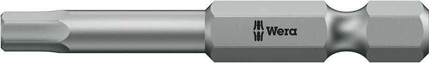 Wera Bit zähhart 1/4" DIN 3126 E6,3 Innensechskant
