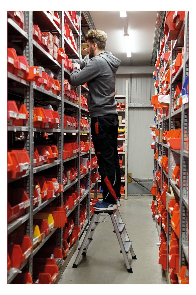 KS Aluminium-Stufenstehleiter