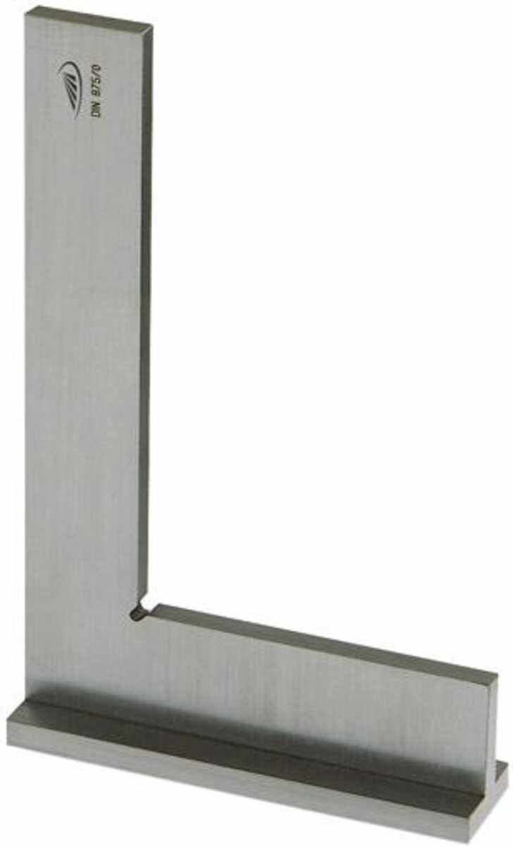 Anschlagwinkel DIN875/0B 100x70 mm rostfrei HP