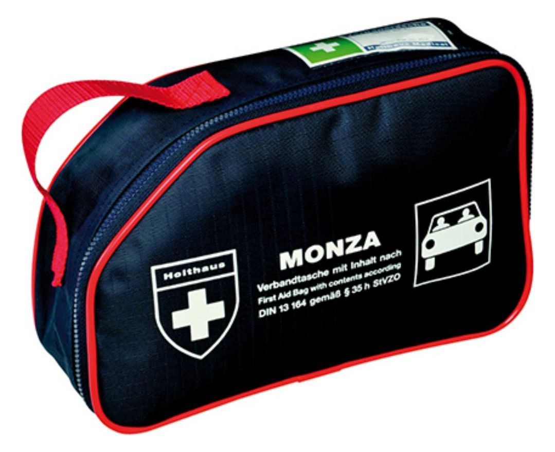 Kfz-Verbandtasche aus Nylon, blau