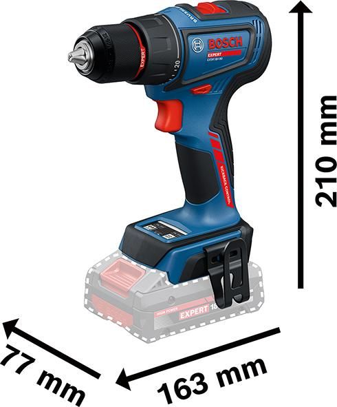 Akku-EXPERT-BohrschrauberEXSR18V-90 ohne Akku ohne Ladegerät L-Boxx
