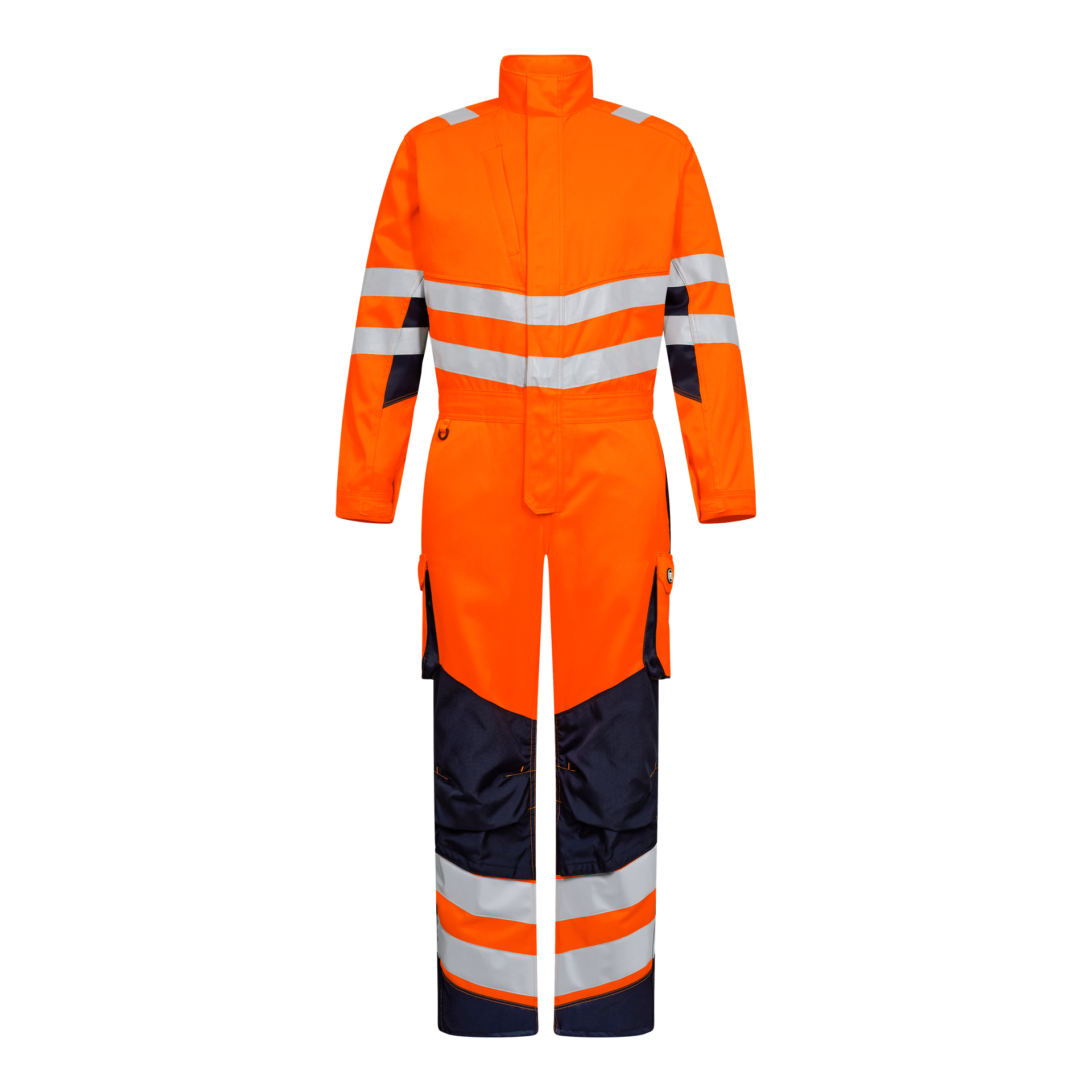 Safety Light Overall Orange/Blue ink, Gr. 4XL