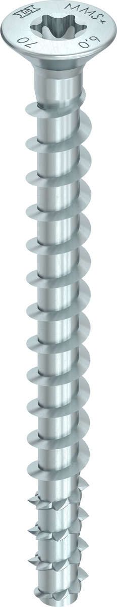 HECO-MMSplus-F 7,5x100/45/ 65 T-40 zn-bl
