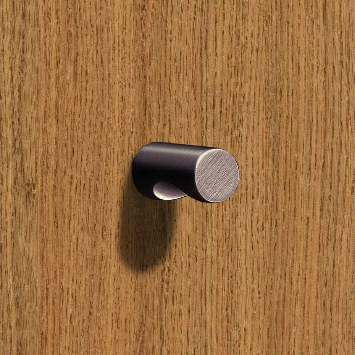 Möbelknopf Almus 12X23 mm Edelstahl Optik