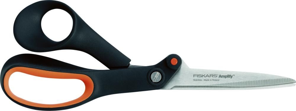 Schere 21cmmit gezahnter Klinge