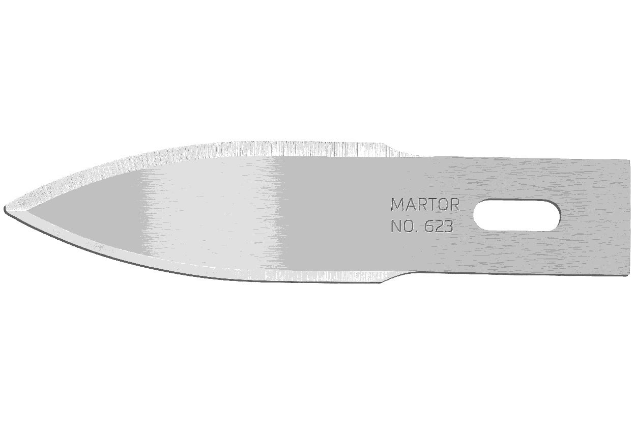 MARTOR Ersatzklinge KONVEXKLINGE 623 Spezialschliff | 10 Stück