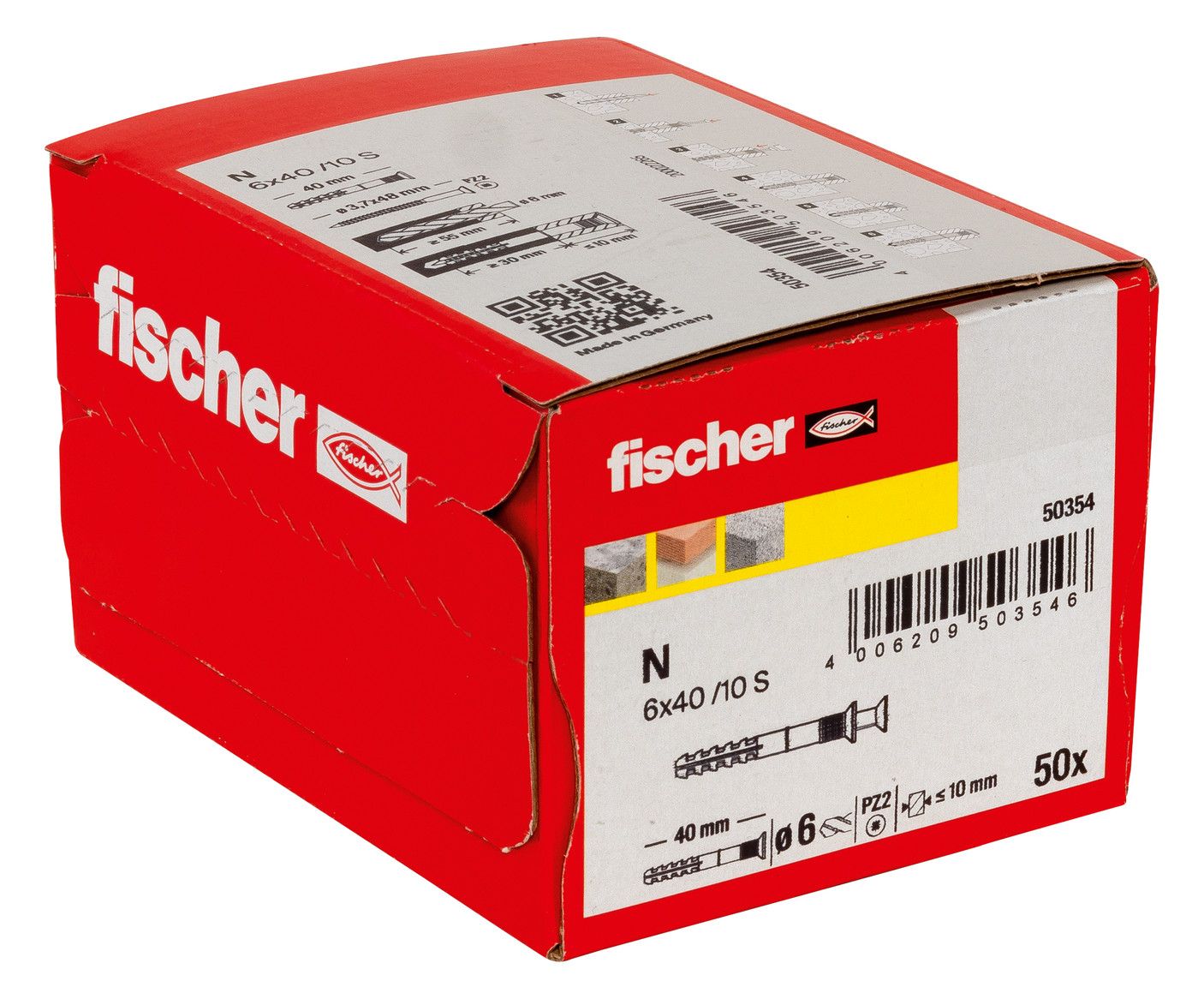 FISCHER Nageldübel, vormontiert