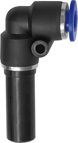 L-Steckverbindung Blaue Serie, Schlauch-Ø10Stecknippel 10mm RIEGLER
